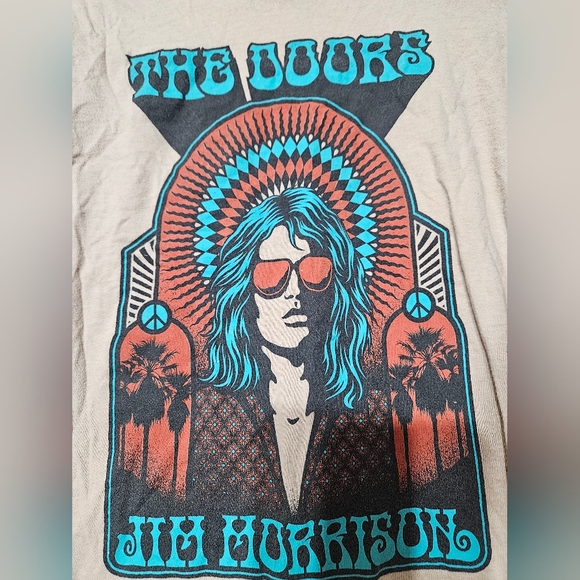 The Doors Jim Morrison Retro T-Shirt XS - Picture 2 of 4